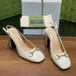 Gucci Women's Horsebit Pump With Crystals 795984
