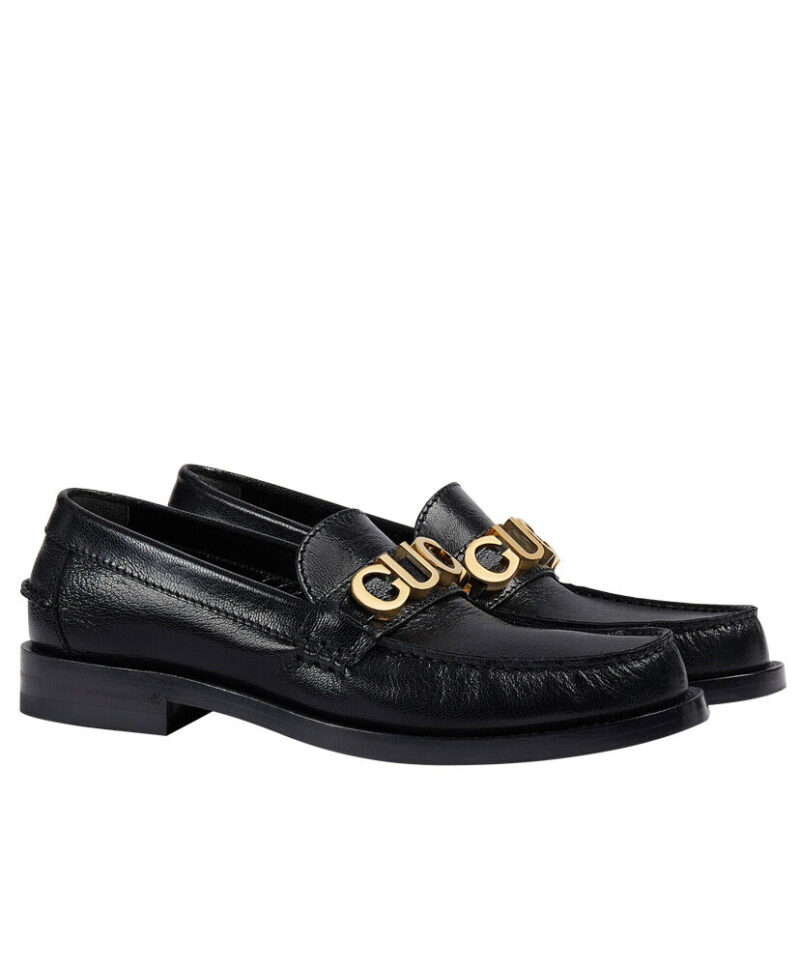 Gucci Women's Gucci Leather Loafer Black