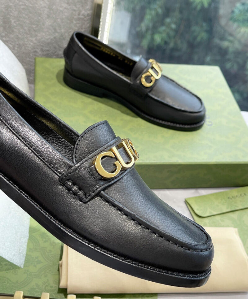 Gucci Women's Gucci Leather Loafer Black
