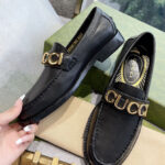 Gucci Women's Gucci Leather Loafer Black