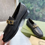 Gucci Women's Gucci Leather Loafer Black