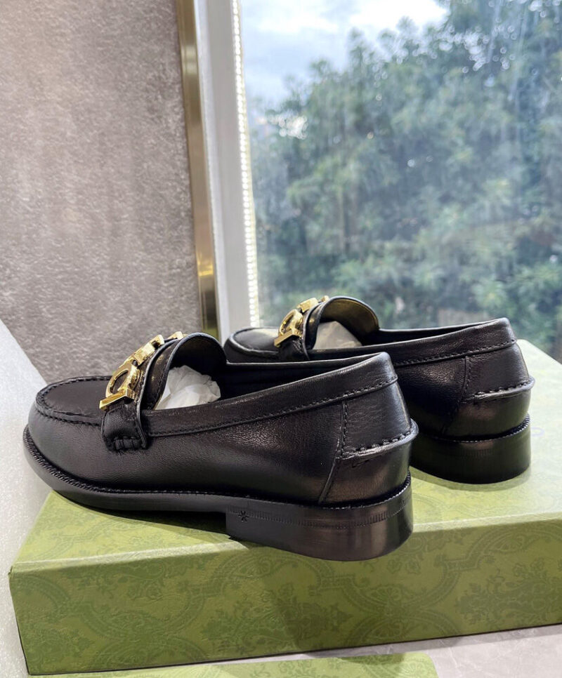 Gucci Women's Gucci Leather Loafer Black