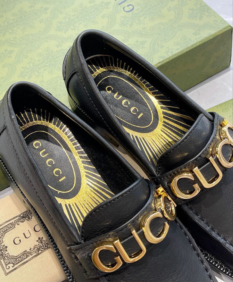 Gucci Women's Gucci Leather Loafer Black