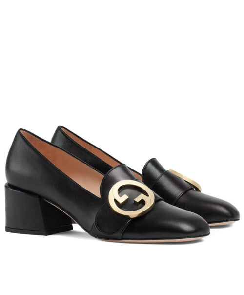 Gucci Blonde Women's Mid-heel Pump