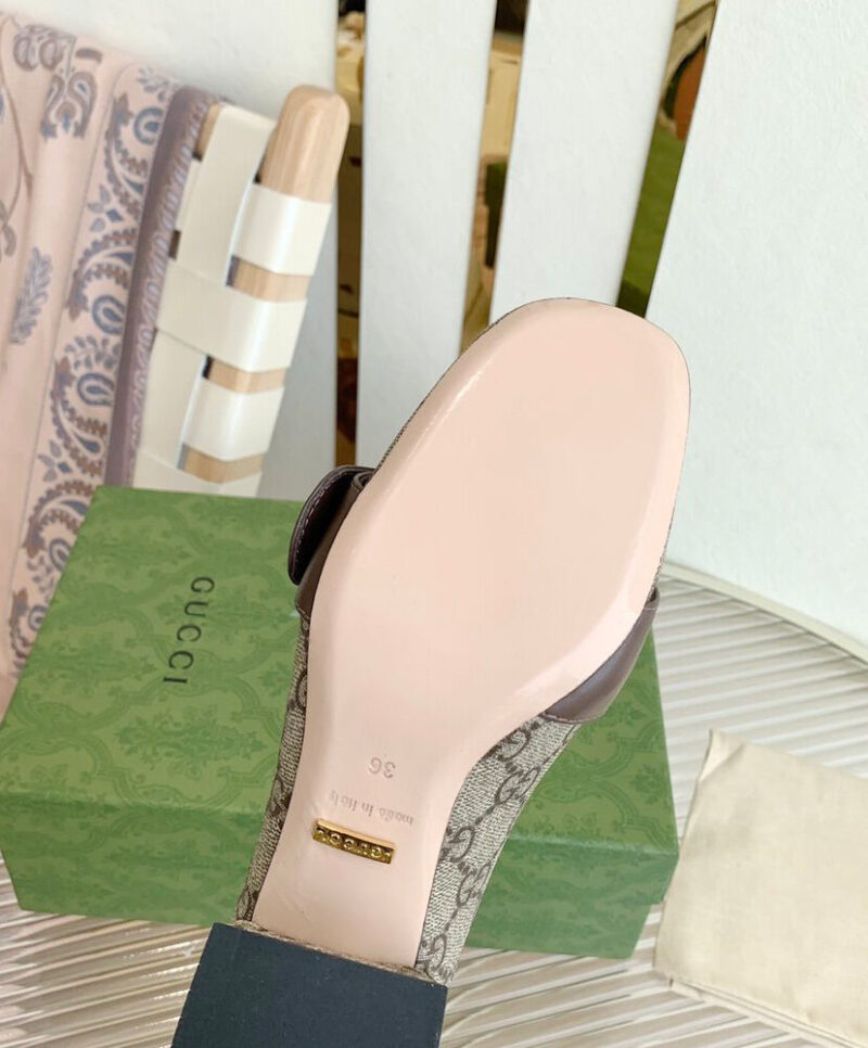 Gucci Women's Gucci Blondie Pump Coffee