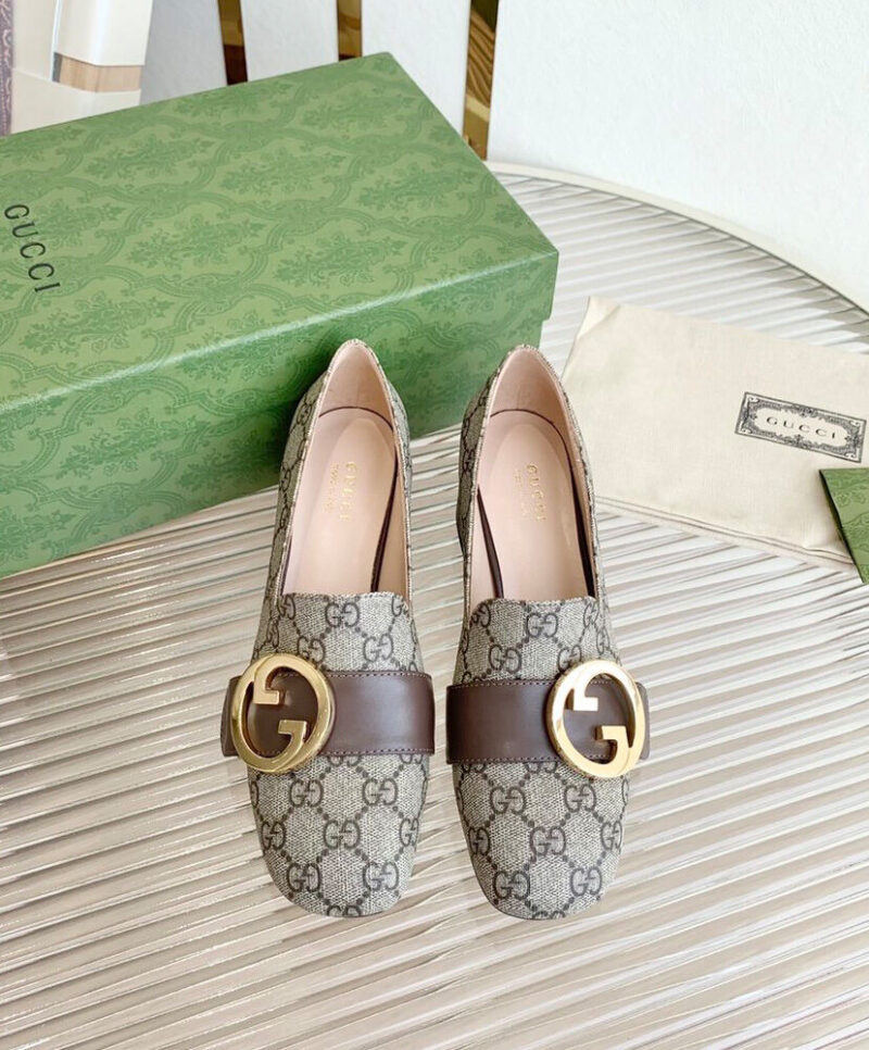 Gucci Women's Gucci Blondie Pump Coffee