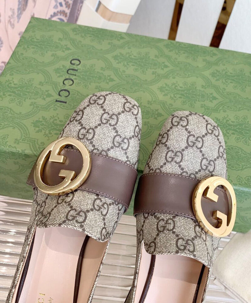 Gucci Women's Gucci Blondie Pump Coffee