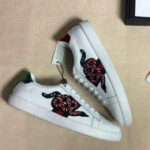 Gucci Ace Embroidered Low-top Unisex Sneaker 456230 White