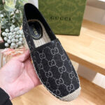 Gucci Women's GG Espadrille 776719 Black