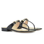 Gucci Women's Horsebit Thong Sandals