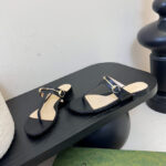 Gucci Women's Horsebit Thong Sandals