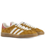 Gucci x Adidas Unisex Gazelle Sneaker Apricot