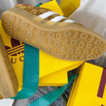 Gucci x Adidas Unisex Gazelle Sneaker Apricot
