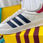 Gucci x adidas Unisex Gazelle Sneaker 707861 Cream