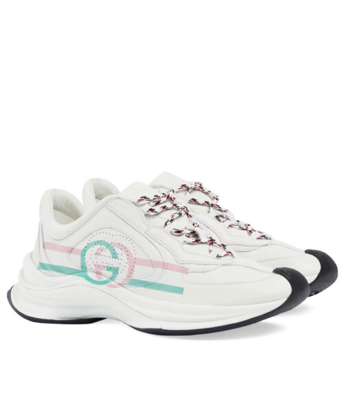 Gucci Unisex Run Sneaker 734904 Cream