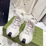 Gucci Unisex Run Sneaker 734904 Cream