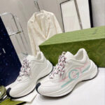 Gucci Unisex Run Sneaker 734904 Cream