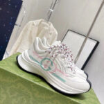 Gucci Unisex Run Sneaker 734904 Cream