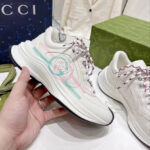 Gucci Unisex Run Sneaker 734904 Cream