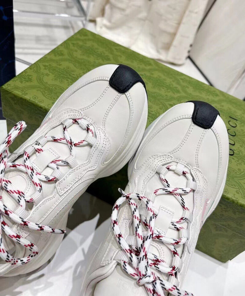Gucci Unisex Run Sneaker 734904 Cream