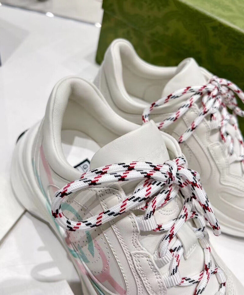 Gucci Unisex Run Sneaker 734904 Cream