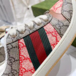 Gucci Unisex Lunar New Year Screener GG Sneaker 722618 Coffee