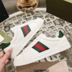 Gucci Unisex Ace Sneaker With Web 757892 White