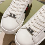Gucci Unisex Ace Sneaker With Web 757892 White
