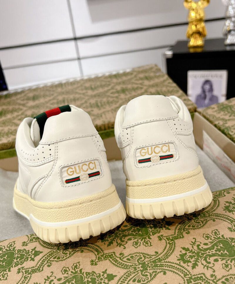 Gucci Unisex Re-Web Trainer 785728 White