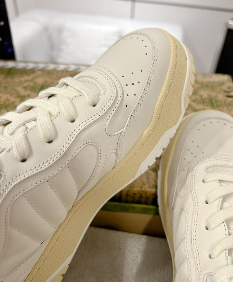 Gucci Unisex Re-Web Trainer 785728 White