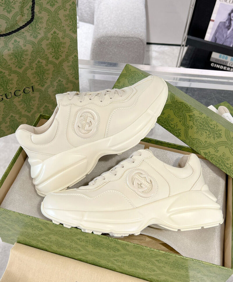 Gucci Unisex Rhyton Sneaker 7957820 White