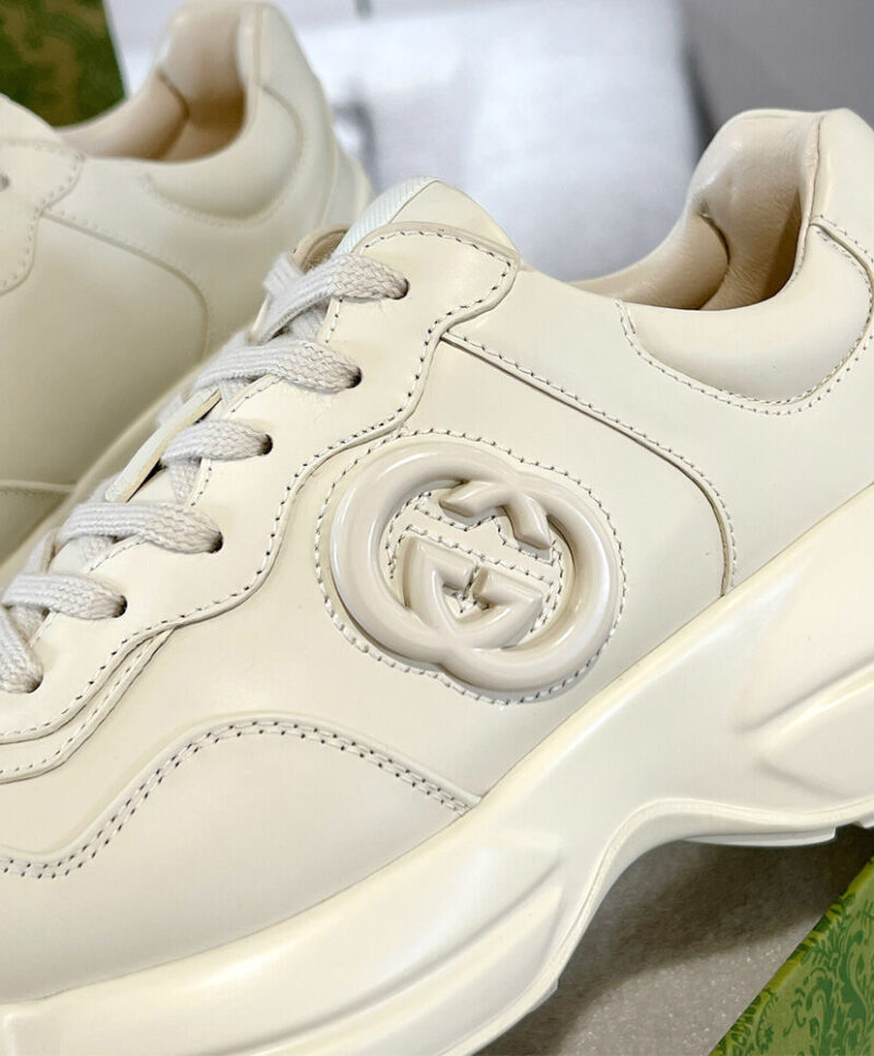 Gucci Unisex Rhyton Sneaker 7957820 White