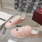 Gucci Unisex Ace Sneaker With Web 812026 Pink