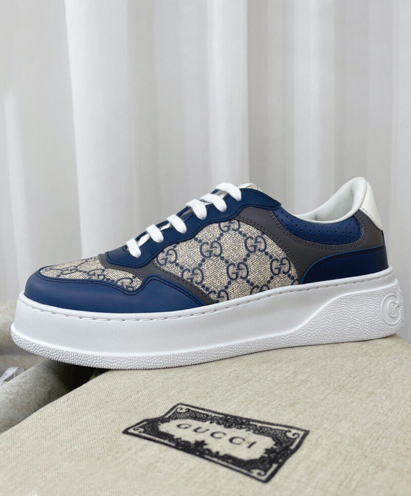 Gucci Unisex GG Sneaker Dark Blue