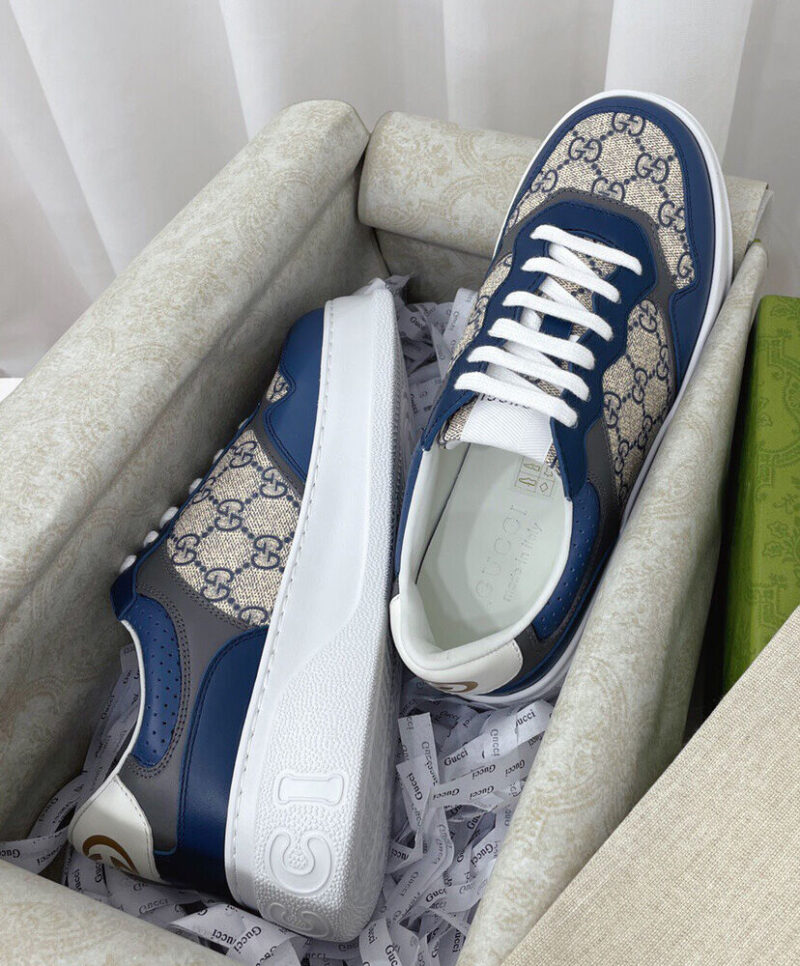 Gucci Unisex GG Sneaker Dark Blue