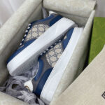 Gucci Unisex GG Sneaker Dark Blue
