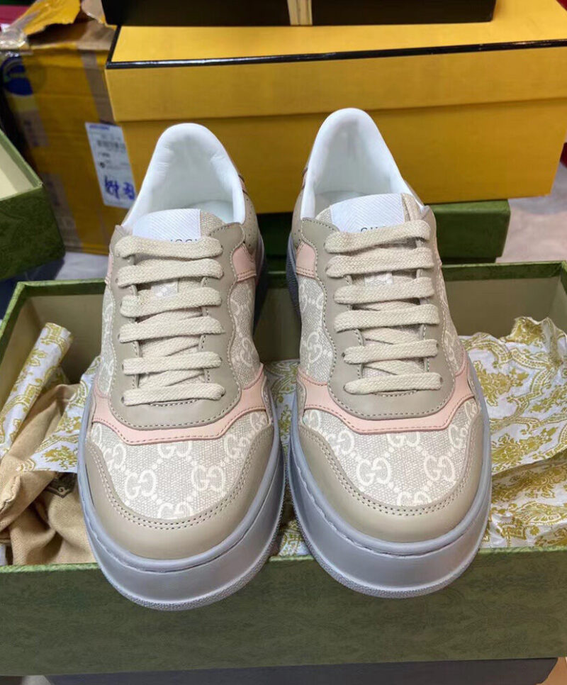 Gucci Unisex GG Sneaker Cream