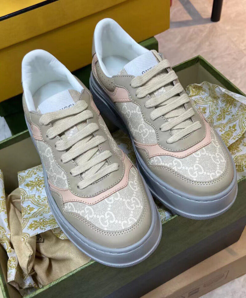 Gucci Unisex GG Sneaker Cream