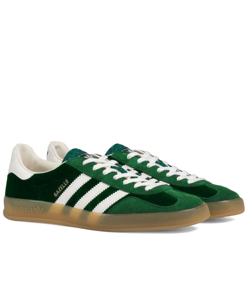 Gucci x adidas Unisex Gazelle Sneaker Green