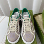 Gucci Unisex Tennis 1977 Jumbo GG Sneaker 725879 Purple