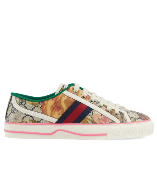Gucci Unisex Tennis 1977 sneaker 731950 Coffee