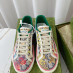 Gucci Unisex Tennis 1977 sneaker 731950 Coffee