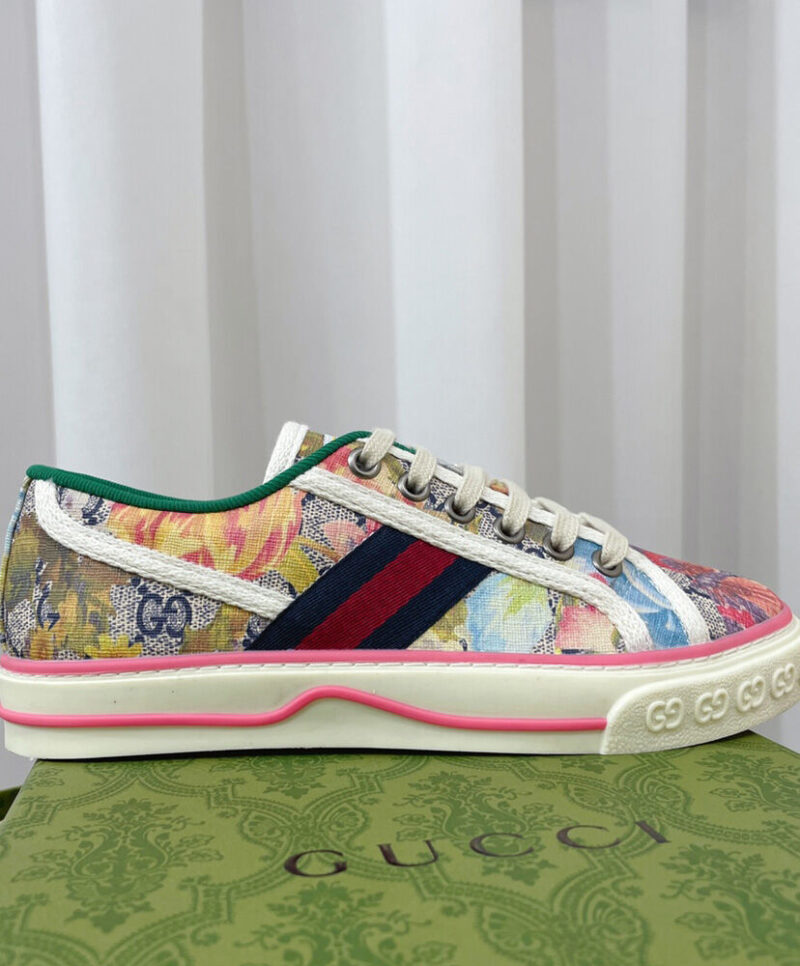 Gucci Unisex Tennis 1977 sneaker 731950 Coffee
