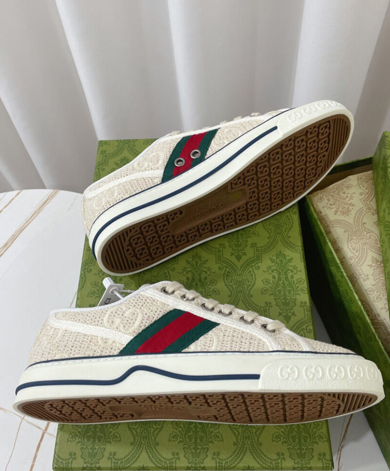 Gucci Unisex Tennis 1977 Sneaker 742022 Cream