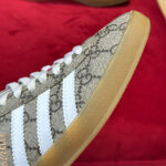 Gucci X Adidas Unisex Gazelle Sneaker Coffee