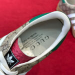 Gucci X Adidas Unisex Gazelle Sneaker Coffee