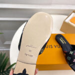 Louis Vuitton Women's LV x TM 6AM Flat Mule Black