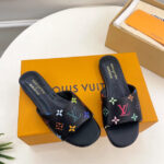 Louis Vuitton Women's LV x TM 6AM Flat Mule Black