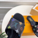 Louis Vuitton Women's LV x TM 6AM Flat Mule Black