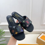 Louis Vuitton Women's LV x TM 6AM Flat Mule Black